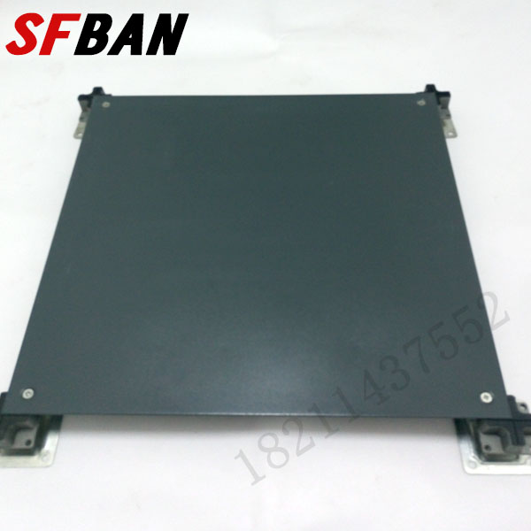 OA網(wǎng)絡(luò)地板500*500*28mm(鋼制架空活動(dòng)地板載重800kg一平方)